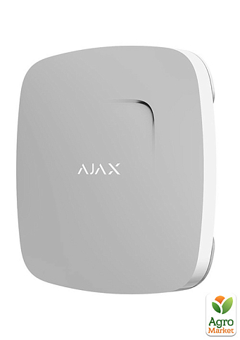 Бездротовий датчик диму Ajax FireProtect white з температурним сенсором - фото 2