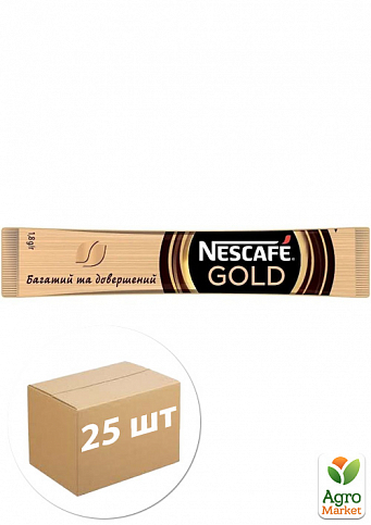 Кофе "Nescafe" Голд 2 гр (стик) упаковка 25шт