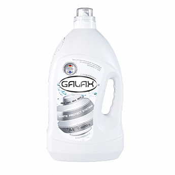 GALAX Гель для стирки белых вещей 4000 г