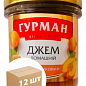 Джем персиковый ТМ "Гурман" 350г упаковка 12шт
