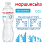 Минеральная вода Моршинская негазированная 0,5л  цена