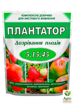 Минеральное удобрение Плантатор "Дозревание плодов" NPK 5.15.45 ТМ "Киссон" 5кг2