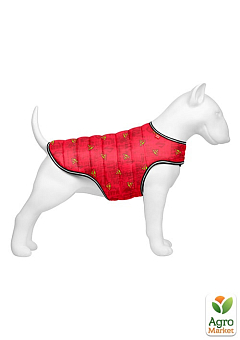 Курточка-накидка для собак WAUDOG Clothes, рисунок "Супермен красный", XXS, А 23 см, B 29-36 см, С 14-20 см (501-4007)2