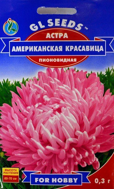 Астра "Американская красавица" ТМ "GL SEEDS" 0.3г