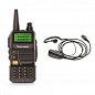Рація дводіапазонна Quansheng UV-R50, VHF/UHF, 5 Ватт + Гарнітура Quansheng QS-3 з кнопкою РТТ + Ремінець на шию Mirkit (7642) цена