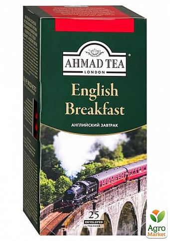 Чай К завтраку (пакетик) ТМ "Ahmad" 2г упаковка 16шт - фото 2