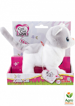 Іграшка Chi Chi Love "Кошеня", що ходить, нявкає і виляє хвостиком, 15 см, 3+ Simba Toys1