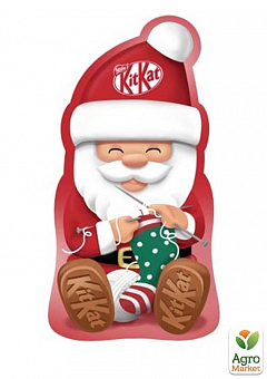 Новорічний подарунок Kit-kat (Санта) ТМ "Nestle" 174г1