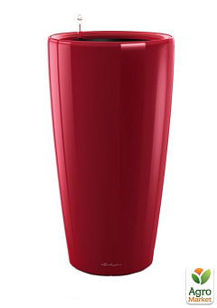 Умный вазон с автополивом Lechuzа Rondo Premium 40, красный (15759)2