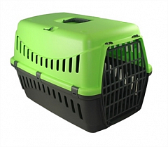 Stefanplast GIPSY Переноска для собак и котов 58х38х38 см, цвет зеленый (2710450)2
