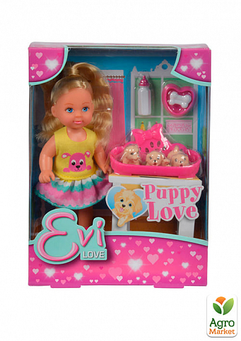 Кукольный набор Эви "Маленькие любимцы", 3+ Simba Toys