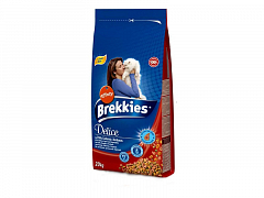 Brekkies Cat Delice Meat Сухой корм для кошек с мясом 20 кг (8847070)2
