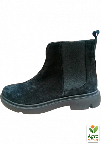 Женские ботинки зимние замшевые Amir DSO2155 37 23,5см Черные - фото 6