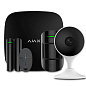 Комплект бездротової сигналізації Ajax StarterKit black + Wi-Fi камера 2MP-C22EP-A
