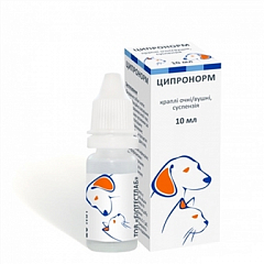BioTestLab Ціпронорм Краплі очні для собак і кішок 10 г (4807740)1