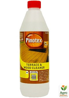 Миючий засіб для дерев'яних терас та поверхонь Pinotex Terrace & Wood Cleaner Безбарвний 1 л1