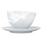 Чашка з блюдцем для кави Tassen "Щастя" (200 мл), порцеляна (TASS14301/TA) цена