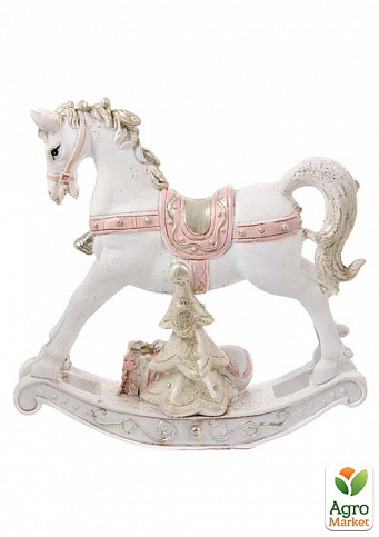Фігурка Декоративна "Кінь з подарунками" 15,5Х16,5См (192-132)