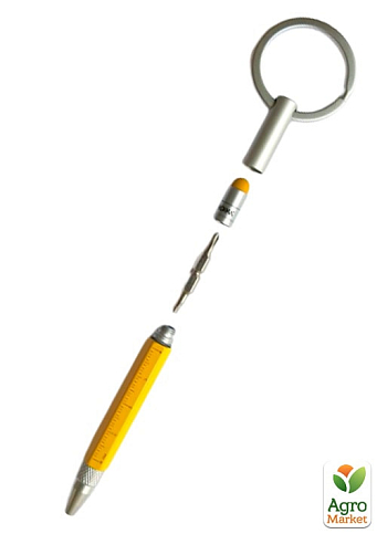 Ручка-брелок Troika Micro Construction жовта (KYP25/YE) - фото 2