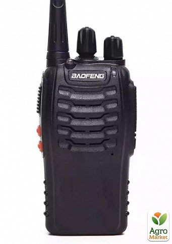 Набор Рация Baofeng BF-888S + силиконовый чехол + тангента Baofeng speaker mic (8238) - фото 3