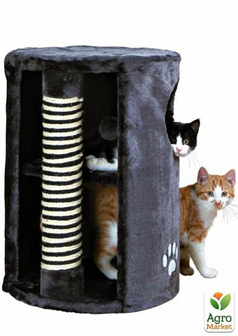 Будиночок-вежа для кішки Dino, маленький (41х58см, антрацит) "TRIXIE" TX-4336