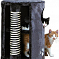Домик-башня для кошки Dino, маленький (41х58см, антрацит) "TRIXIE" TX-4336
