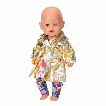 Набір одягу для ляльки BABY BORN серії "День Народження" - СВЯТКОВЕ ПАЛЬТО (на 43 cm) - фото 3