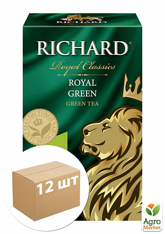 Чай Royal Green ТМ "Richard" 90г упаковка 12шт