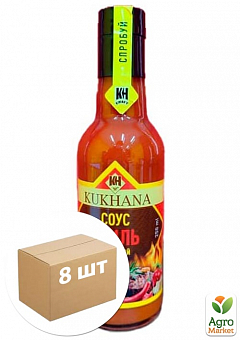 Соус Гриль ТМ "Kukhana" 250 мл (скло) упаковка 8шт2