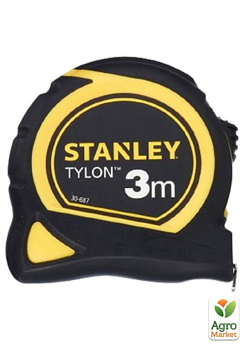 Рулетка вимірювальна Tylon™ довжиною 3 м, шириною 12.7 мм, у пластмасовому корпусі STANLEY 0-30-687 (0-30-687)