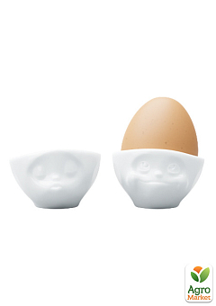 Набір з двох фарфорових підставок для яєць Tassen "Поцілунок та Мрійливий" (TASS15101/TA)2