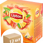 Чай чорний Tropical fruit ТМ "Lipton" 20 пакетиків 1.8г упаковка 12 шт