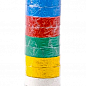 Стрічка ізоляційна 0,15 мм x 17 мм x 10 м кольорова (1 шт) INTERTOOL IT-0014