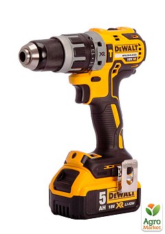 Дрель-шуруповерт аккумуляторная бесщеточная ударная DeWALT DCD796P2 (DCD796P2)2