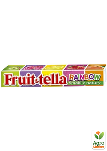 Конфеты жевательные ТМ "Fruittella" Радуга 41 г