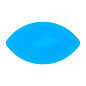 Игровой мяч для апортировки PitchDog, диаметр 9см голубой (62412)