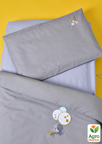Комплект постельного белья "Горошек" для младенцев ТM PAPAELLA горошек серый 8-33347*002 - фото 2