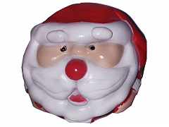 UniZoo Игрушка для собак мяч Санта с пищалкой 8 см (4132510)1