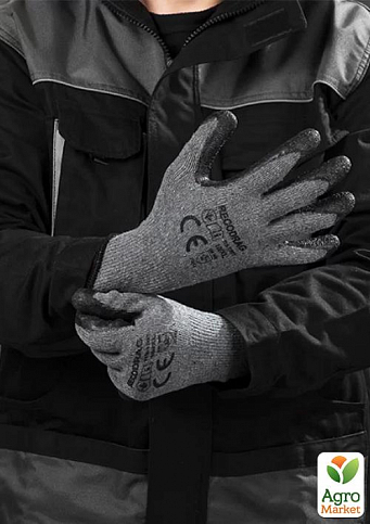 Робочі рукавиці з латексним покриттям BLUETOOLS Recodrag (12 пар, XL) (220-2201-10) - фото 3