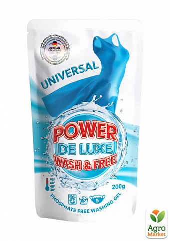 Power De Luxe Гель для прання універсальний 200 г