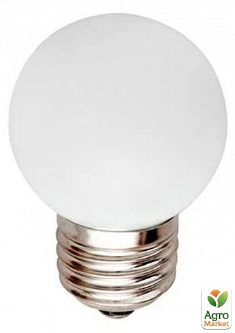 LM705 Лампа Lemanso св-ая G45 E27 1,2W біла куля (558404)