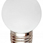 LM705 Лампа Lemanso св-ая G45 E27 1,2W белый шар (558404)