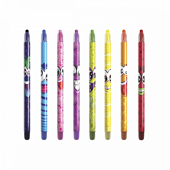 Набор ароматных восковых карандашей для рисования - РАДУГА (8 цветов) - фото 2