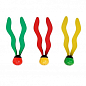 Игра 3шт, шары с лепестками, на листе, 15,5-29,5-4см (55503)