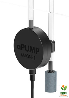 Бесшумный аквариумный компрессор aPUMP Magnet для аквариумов до 100л (7918)2
