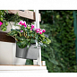 Горщик для квітів балконний підвісний Akasya 3,5 л зелений (10512)