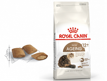 Royal Canin Ageing 12+ сухой корм для кошек в возрасте от 12 лет 2 кг (7862180)
