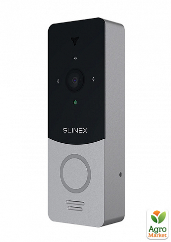 Виклична IP-відеопанель Slinex ML-20IP silver+black 