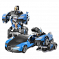 Машинка Трансформер Bugatti Robot Car Size 118 Синя SKL11-279519 купить