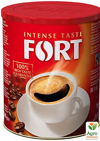 Кофе гранулированный (железная банка) ТМ "Форт" 200 г упаковка 24шт - фото 2